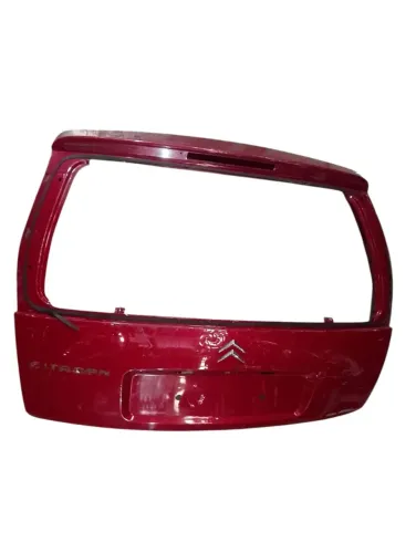 Tampa Traseira Citroen C3 2007 2008 2009 2010 2011 2012 Vermelho