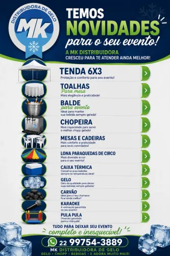 Tudo para sua festa em Saquarema