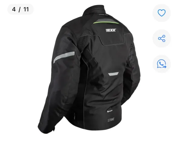 Jaqueta motoqueiro