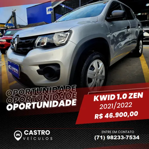 Renault Kwid Zen 1.0 Flex 12V 5P Mec. 2022