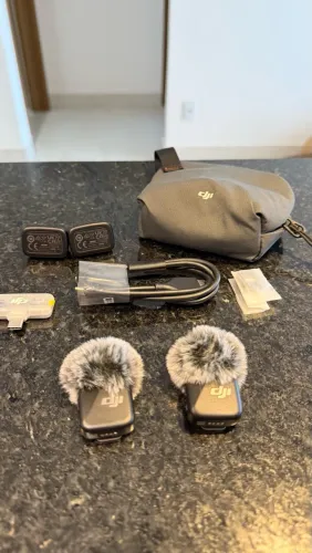 MICROFONE SEM FIO DJI MIC 2 