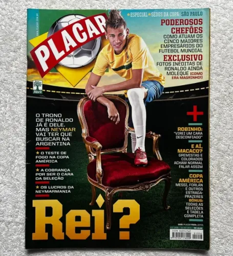 Revista Placar Edição 1356 julho 2011