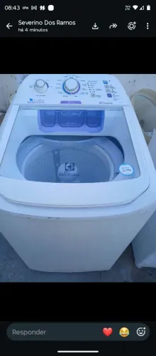Máquina Eletrolux 8.5kg com garantia e frente