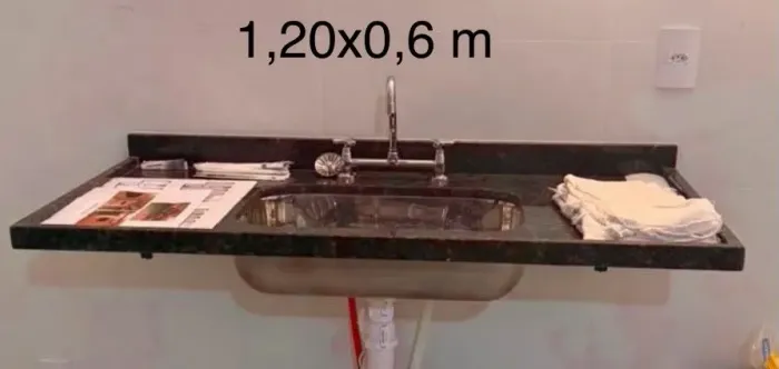 Pia de Cozinha 1,20 X 0,60