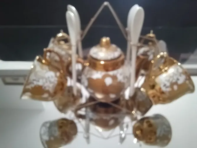 CONJUNTO BULE XÍCARAS LOUÇA