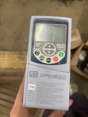 Inversor De Frequência WEG CFW500 220V 9,6A (CFW500A09P6T2NB20)