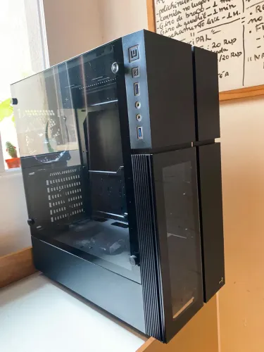 Gabinete Gamer Aerocool Playa RGB Vidro Temperado