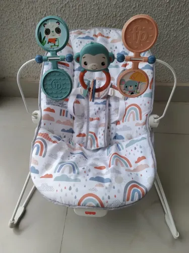 Cadeirinha Fisher Price - vibra e toca
