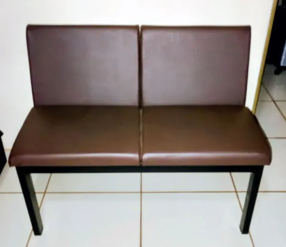 Sofá 2 lugares para recepção