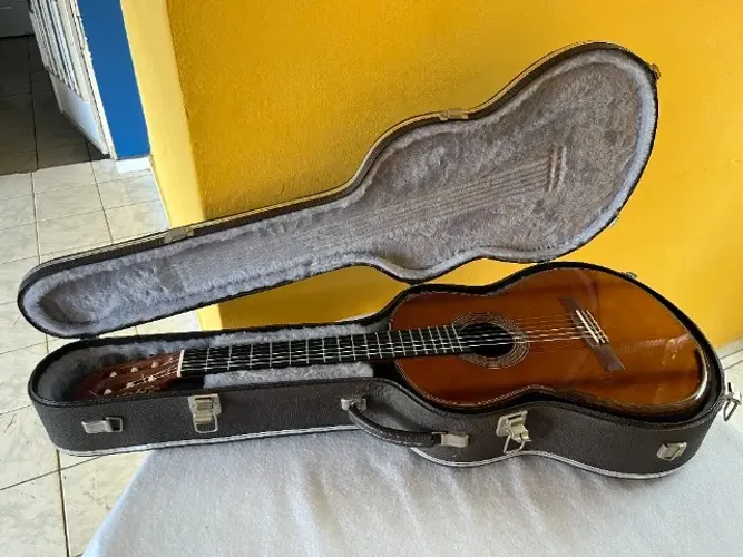 Violão CT4 Irmãos Carvalho Tradicional Cedro Jacarandá Bahiano Case de Luxo Estado de Novo