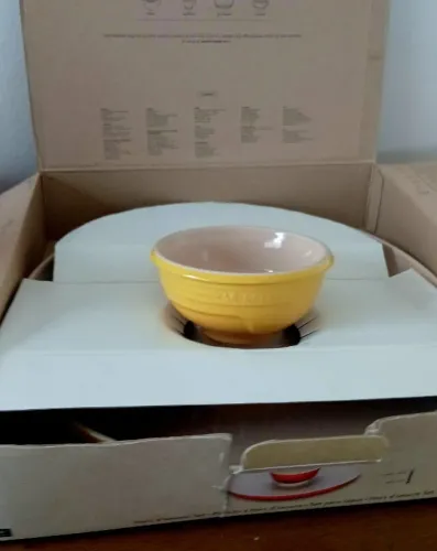 Petisqueira Com Bowl Amarelo Dijon Le Creuset