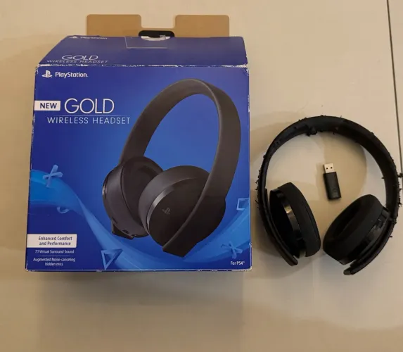 Headset série ouro PlayStation