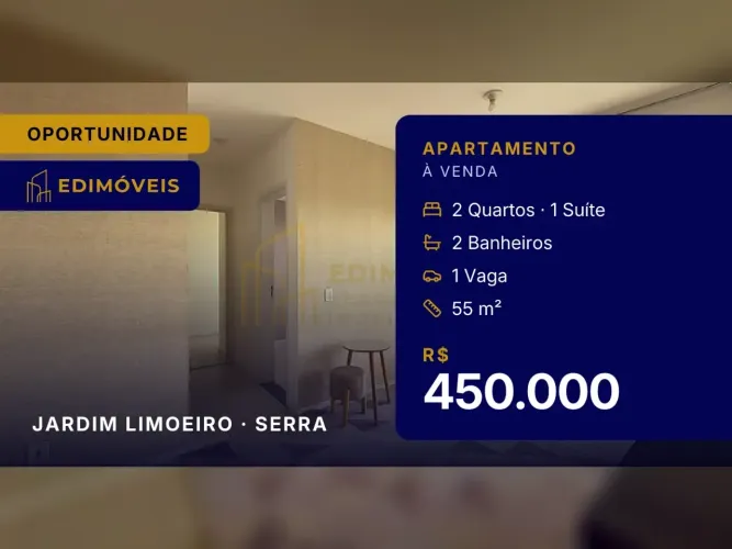 Viva com qualidade: Apartamento em condomínio no Jardim Limoeiro