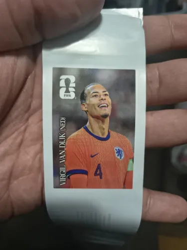 Figurinha da copa ( VIRGIL VAN DIJK (NED) Da Coca Cola