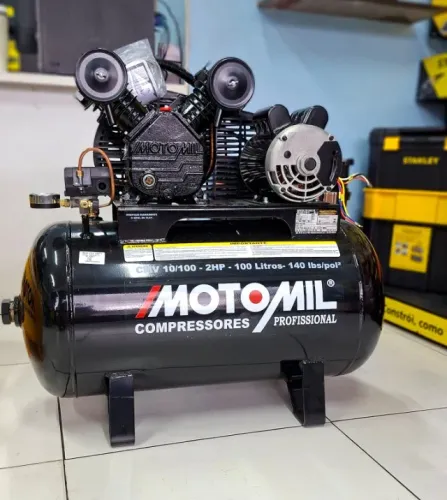  Compressor motomil 100 Litros 2hp- Entrega gratis