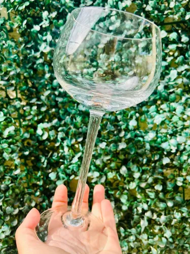 Jogo com 8 Taças Grandes para Vinho - Vidro Fino
