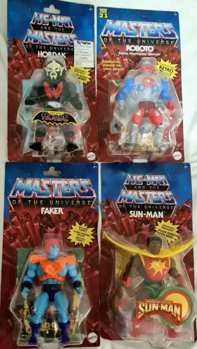 Leia o anúncio! Action figures Masters of the universe origins lacrados!