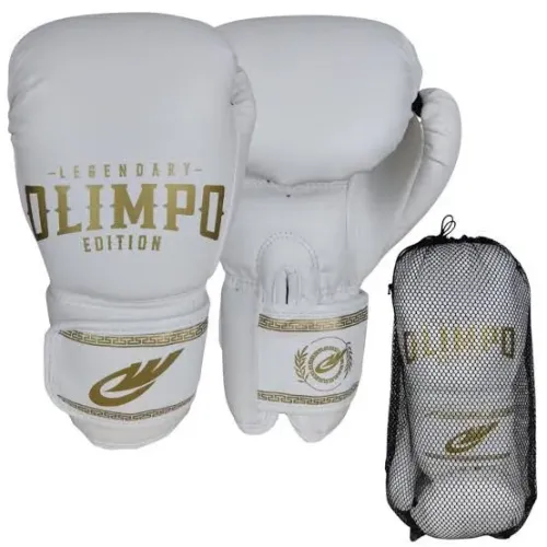 Luva de Boxe Olimpo + duas ataduras preta