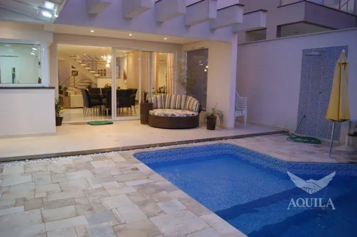 SOBRADO COM 03 SUÍTES E PISCINA NO CONDOMÍNIO MONT BLANC SOROCABA