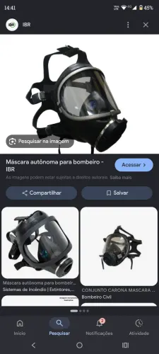 Máscara IBR completa 