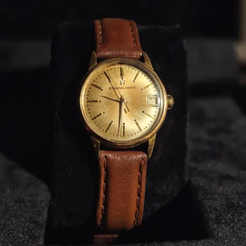 ETERNA MATIC | DATE | PLAQUE D'OR | 1964