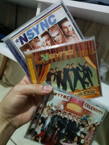 NSYNC , WESTLIFE e BACKSTREET BOYS kit CDs