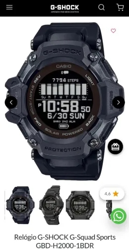 G-Shock GBD H2000