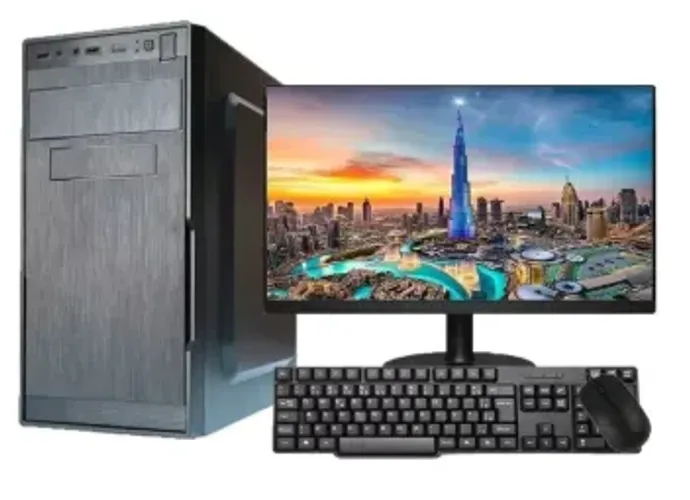 Cpu Completo Intel Core I5 8gb Ssd 240gb + Monitor + Nobreak 