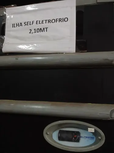 Ilha Self Service Congelados ELETROFRIO - LOTE COM 7 UND VALOR ÚNICO