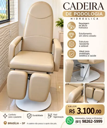 Cadeira de podologia