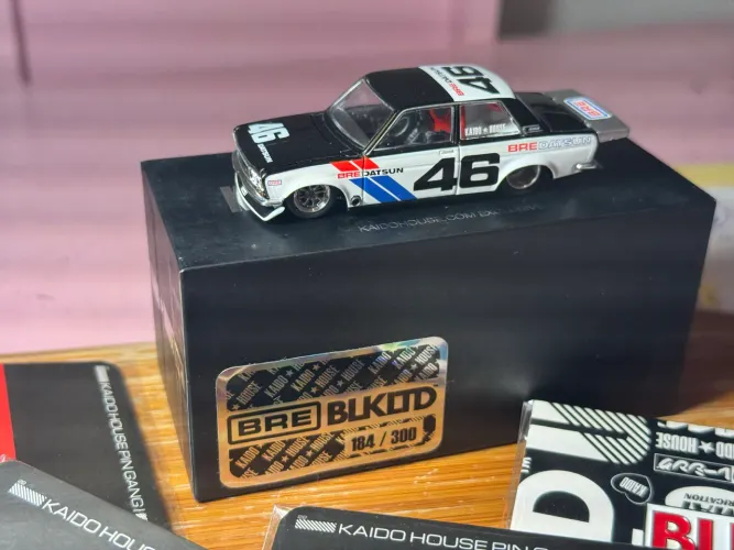 Kaido House BLK Datsun 510 BRE Completo 4 PINS