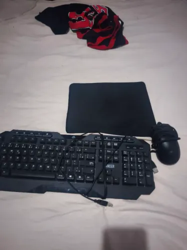 KIT GAMER MANCER - TECLADO + MOUSE + MOUSE PAD