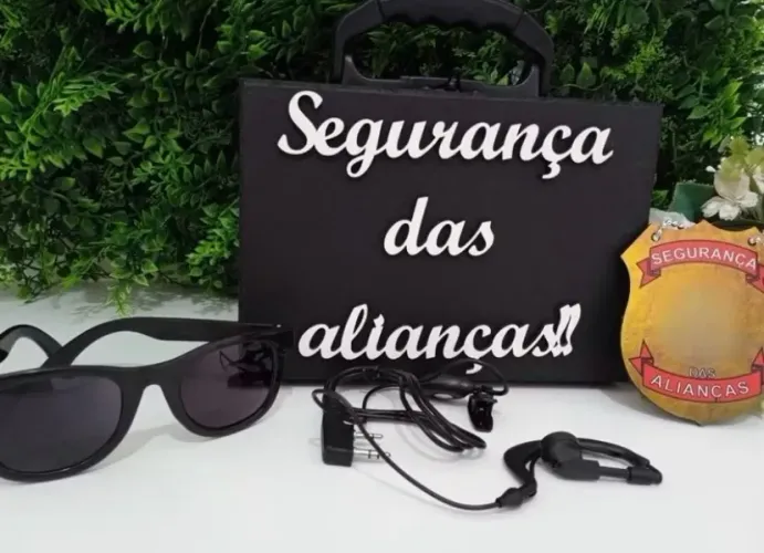Vendo maleta Segurança das alianças.