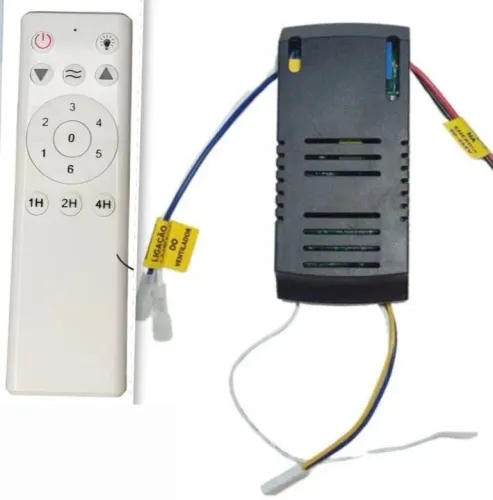 Módulo receptor + controle remoto ventisol inverter