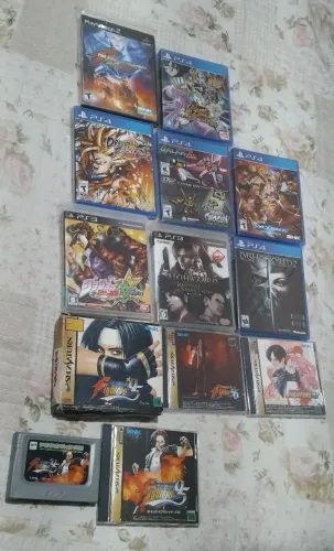 Jogo ps2,ps3,ps4 e sega saturn todos 2.000,00