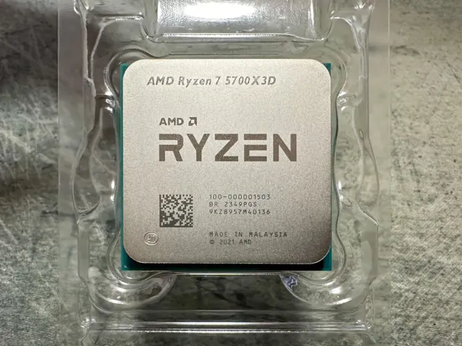Processador AMD RYZEN X3D < 5700 (foto) top top. Envio OLX 