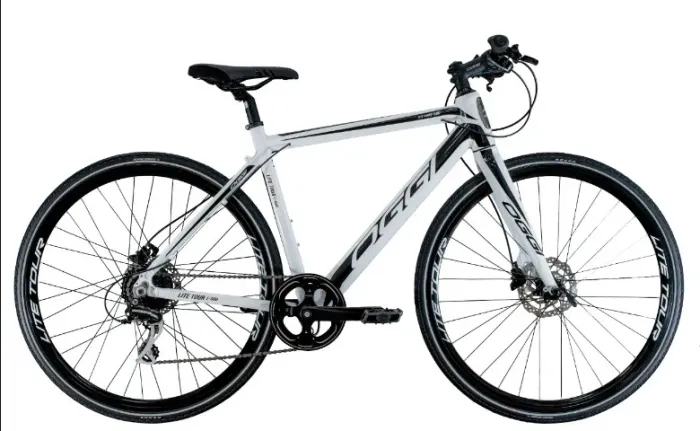 BIKE OGGI Pedal assistido 5 níveis Bicicleta Muito Leve e semi-nova