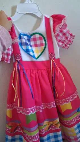 Vestido festa junina 