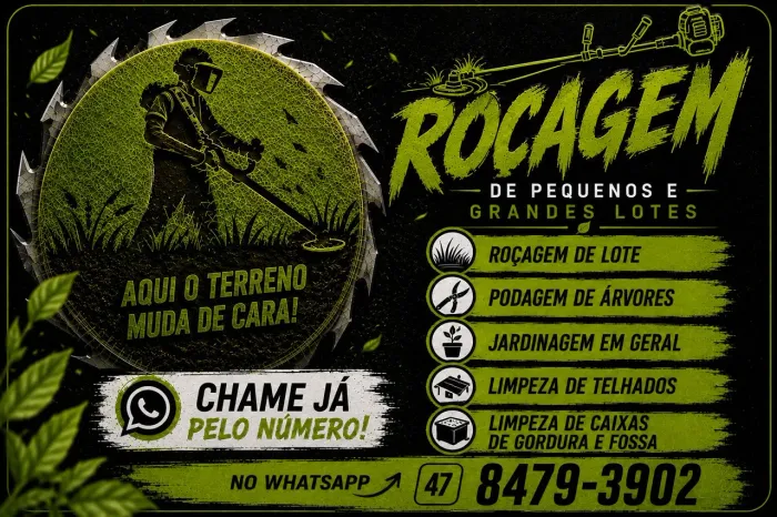 SERVIÇOS DE ROÇAGEM