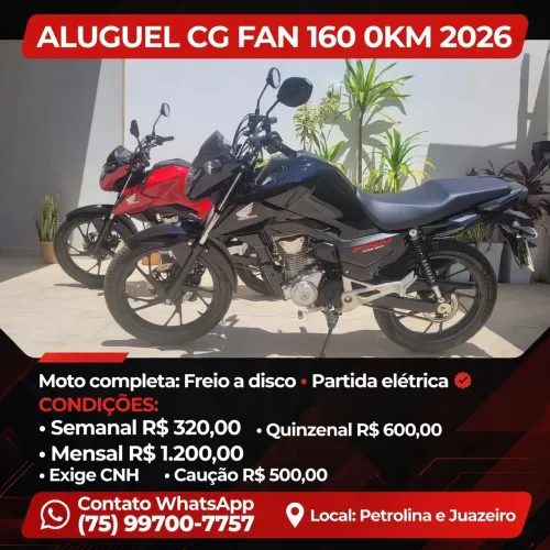 Honda CG 160 Fan 0km