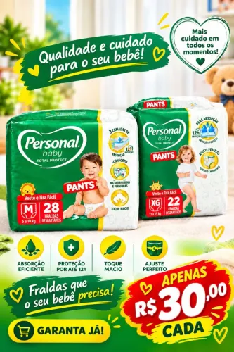 Fralda descartável