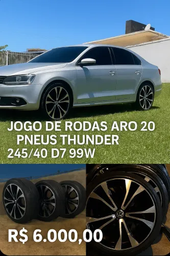 Jogo de rodas Aro 20 - 5/112