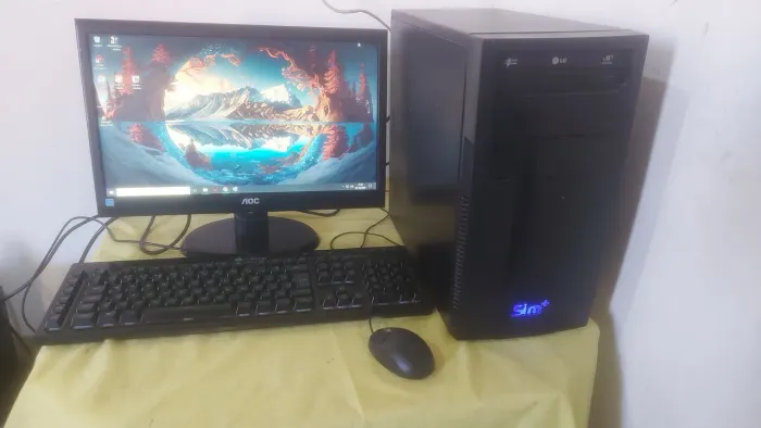 Computador completo pronto pra uso leia