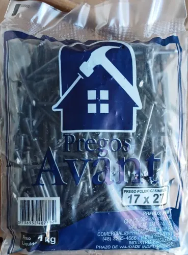 PREGOS 17 x 27 R$ 11,00 kg -  Polidos com cabeça - Pronta entrega - Caixas com 20kg 