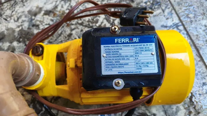 Bomba D'água Ferrari de 1cv Bivolt