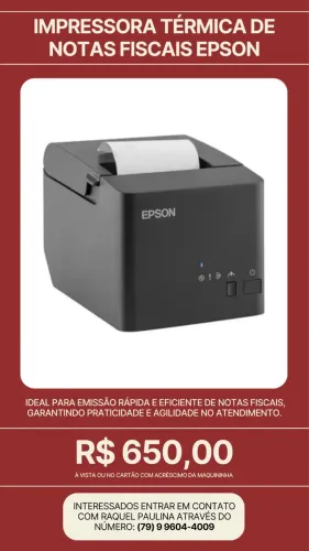 Impressora térmica