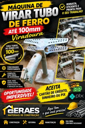 Viradoura de tubo