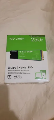 Ssd nvme WD 250gb