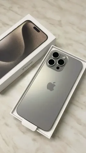? iPhone 15 Pro Max 256GB TITÂNIO NATURAL | ORIGINAL | GARANTIA 6 MESES