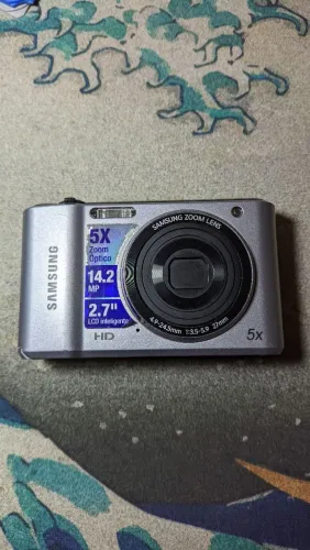 Câmera Samsung ES90 - Para peças ou restauração - favor ler toda a descrição.
